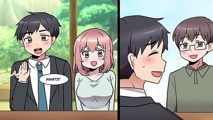 She was about to get set up, so she asked me to pretend to be her husband and...