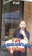 #Ep2 F24 - VỆ SINH MÁY LẠNH 0Đ #f24 #ketnoi #0đ