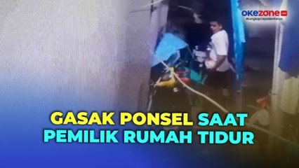 Gasak Ponsel saat Pemilik Rumah Tidur, Maling di Cengkareng Ditangkap Warga