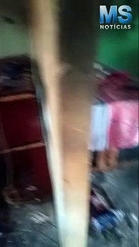 Veja a destruição causada pelas chamas na casa onde Pâmela foi queimada