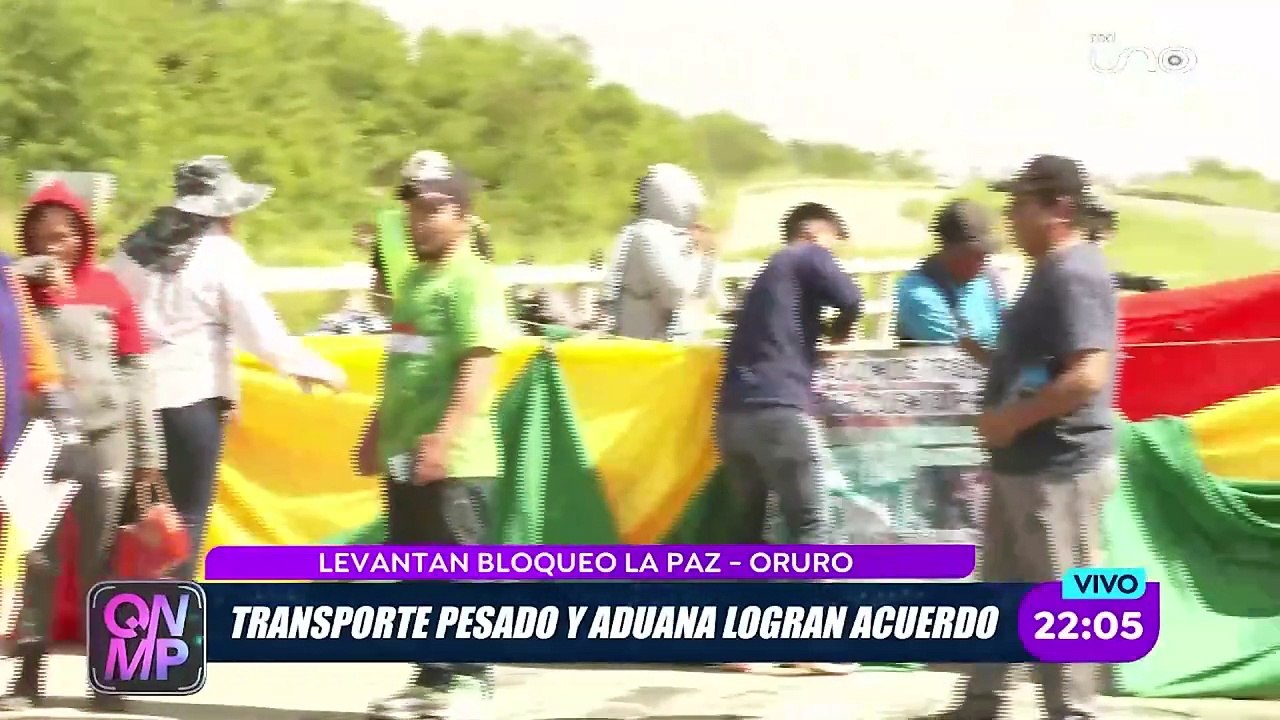 LEVANTAN BLOQUEOS
