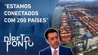 Porto de Santos pode ser modernizado sem ser privatizado? Anderson Pomini analisa | DIRETO AO PONTO
