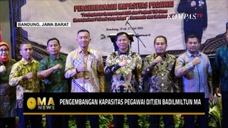 Dirjen Badilmiltun MA Gelar Kegiatan Pengembangan Kapasitas Pegawai di Bandung - MA NEWS