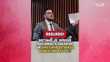 “Ratinho Jr. aprova adicional, e salários da diretoria do Porto aumentam até 40%”, denuncia Arilson