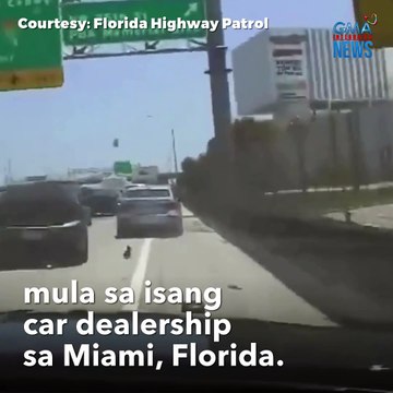 Umano'y carnapper, tumalon sa ilog saka naghubad para makatakas | GMA Integrated Newsfeed