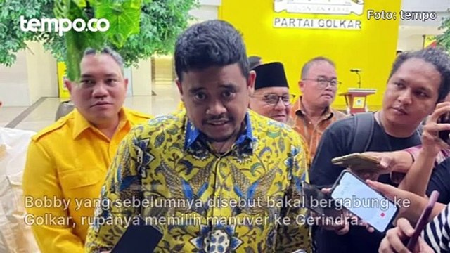 Gabung Gerindra, Bobby Nasution: Punya Kesamaan Visi dan Misi