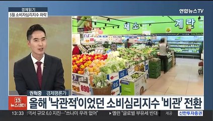 [경제읽기] 5월 소비심리 다섯달 만에 '비관적'…높은 체감 물가 발목?