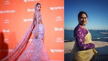 Cannes 2024: Nancy Tyagi Second Red Carpet Look पर Sonam Reaction, Laapataa Ladies Manju Saree Viral