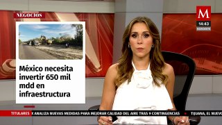 México necesita invertir 650 mil mdd en infraestructura