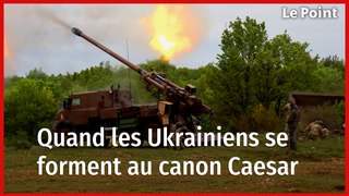 France : l'entraînement des soldats ukrainiens au canon Caesar
