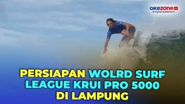 Kejuaraan World Surf Krui Pro 5000 Siap Digelar di Lampung, Diikuti 263 Peserta dari 20 Negara