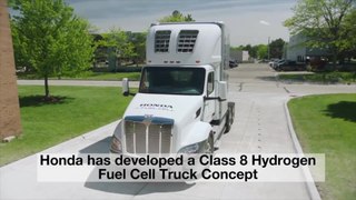 Honda to Debut Class 8 Hydrogen Fuel Cell Truck Concept at ACT Expo 2024