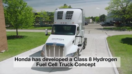 Honda to Debut Class 8 Hydrogen Fuel Cell Truck Concept at ACT Expo 2024