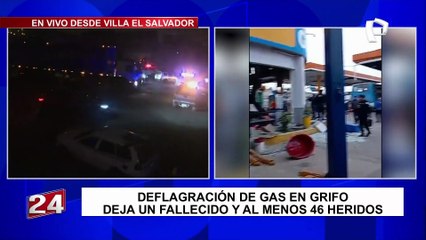 VMT: instalan carpas para familias afectadas por deflagración en grifo