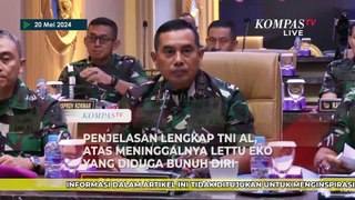 Penjelasan Lengkap TNI AL, Atas Meninggalnya Lettu Eko yang Diduga Bunuh Diri