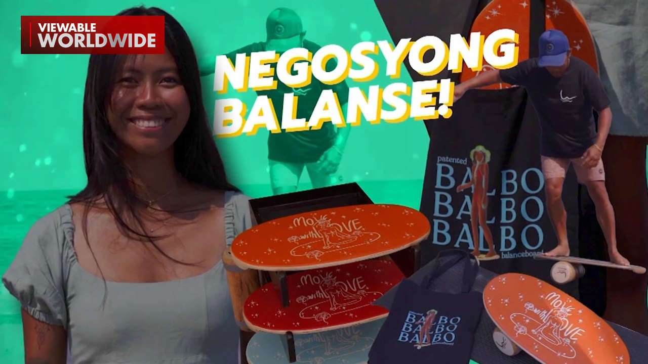 ‘Balbo’ o balance board, patok din sa ibang bansa?! | Pera Paraan