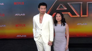 Simu Liu and Allison Hsu attend Netflix's 