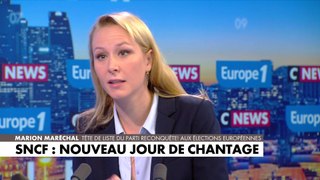 Marion Maréchal : «Il faut une réforme syndicale dans notre pays et durcir les conditions du droit de grève en l’interdisant pendant les vacances scolaires»