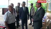 Vali Yılmaz, şiddetli yağıştan zarar gören tarım arazilerinde inceleme yaptı