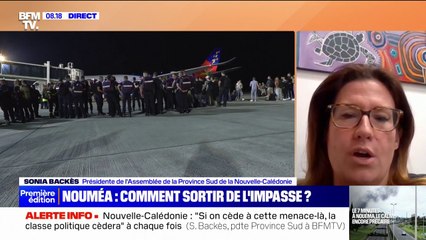Nouvelle-Calédonie: Il n'est "pas question" d'annoncer un retrait du texte, estime Sonia Backès