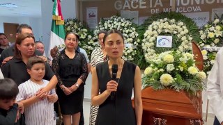Autoridades municipales rindieron homenaje a Eduardo Garcia