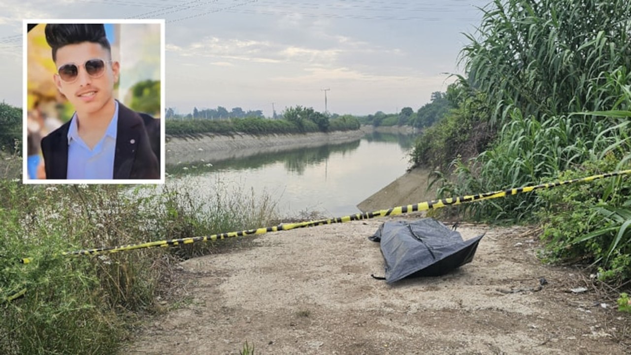 Sulama kanalında kaybolan gencin cesedine ulaşıldı