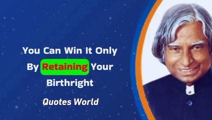Dr Abdul Kalam Quotes