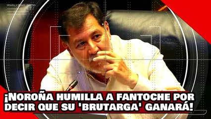 ¡VEAN! ¡Dr. Noroña humilla a un fantoche priista por decir que su narko brutarga Xóchitl le ganará!