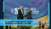 Bahas Investasi Starlink di Indonesia, Elon Musk Temui Presiden Jokowi Secara Langsung