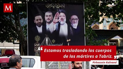 Recuperan el cuerpo del presidente Ebrahim Raisi y su comitiva