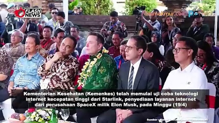 Menkes dan Elon Musk Tandatangani Kerjasama Memperkuat Jaringan Internet di Faskes Daerah dengan Starlink