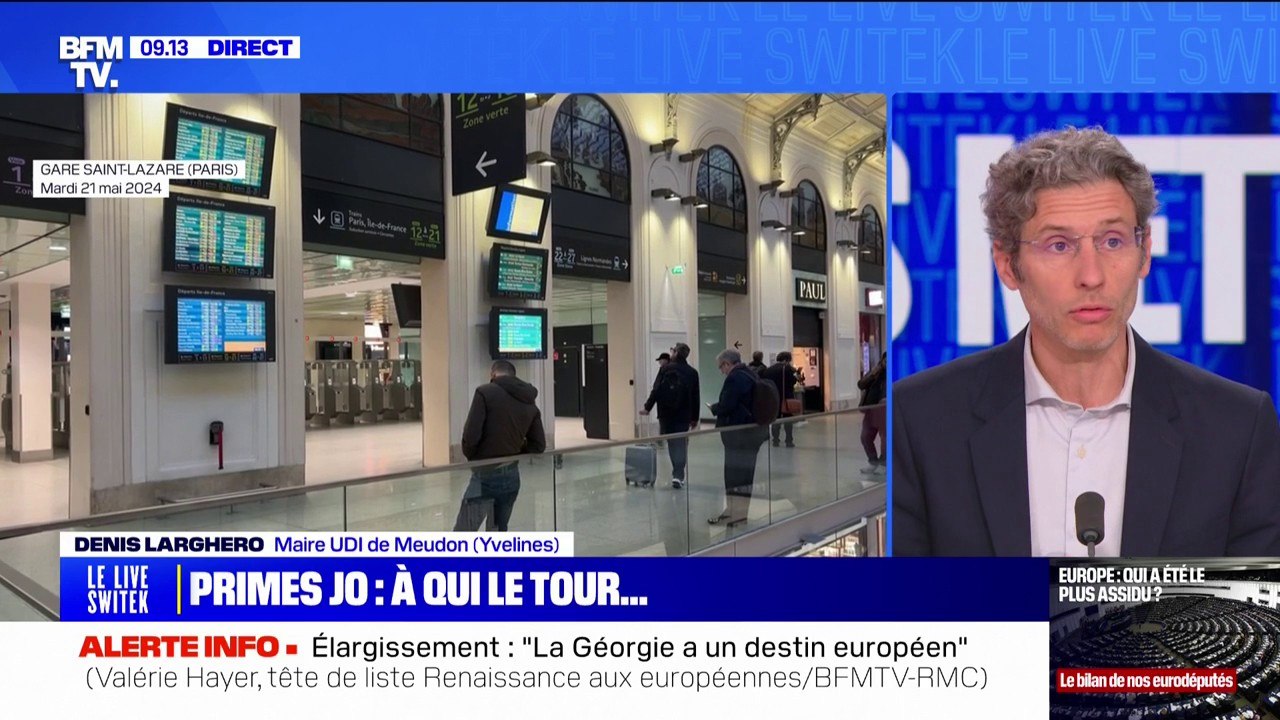 Grève SNCF: "La prime JO ils l'auront, le problème, c'est la prise en otage de nos usagers", estime Denis Larghiero, maire de Meudon