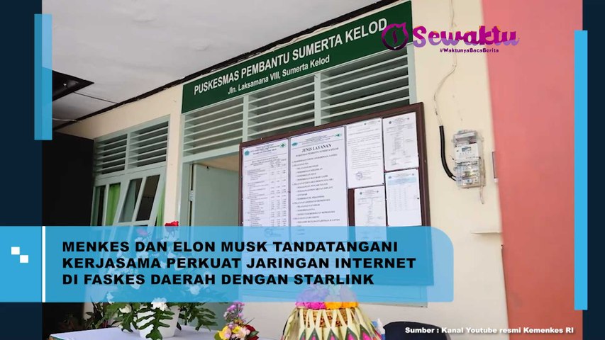 Sepakat Perkuat Jaringan Internet di Berbagai Daerah Indonesia, Menkes Berhasil Kerjasama dengan Elon Musk