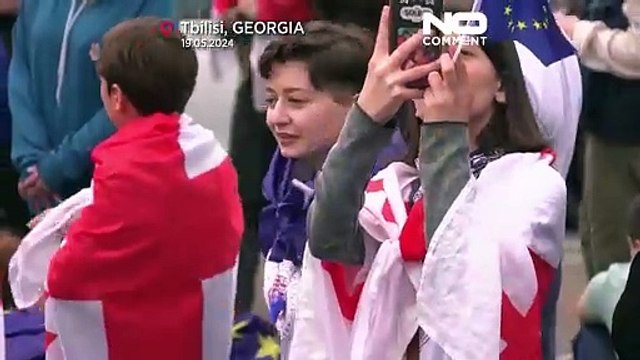 Грузинские студенты — против закона об «иноагентах»