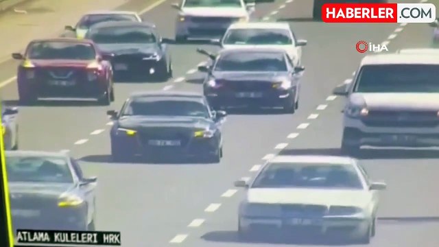 Trafikte makas atan sürücüye ceza: 6 bin 439 TL ceza kesildi