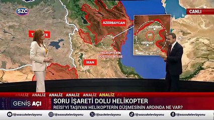 İbrahim Reisi Öldü! Ardında Kalan Sır Perdesini Naim Babüroğlu Haritada Anlattı