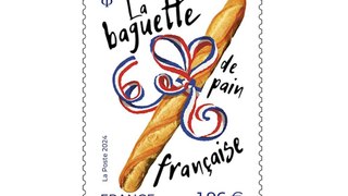 Oh, là, là: Diese Briefmarke riecht nach Baguette