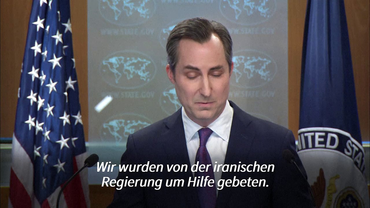US-Außenministerium: Iran bat USA um Hilfe bei Suche nach Raisi