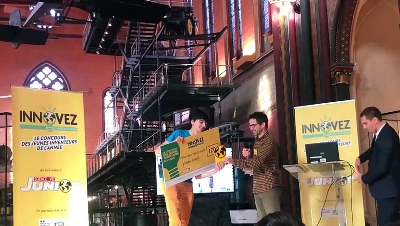 Des jeunes inventeurs récompensés par le concours "Innovez" de Science & Vie Junior