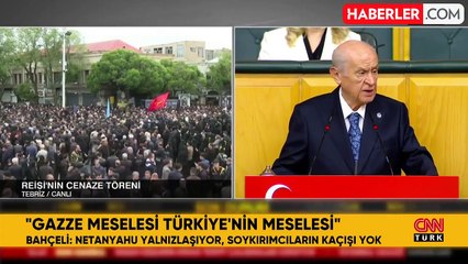 Bahçeli, Reisi'nin ölümüyle ilgili iki ülkeyi işaret etti