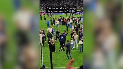 El 'collejón' de Lilian Thuram a su hijo por celebrar acordándose de la Juventus: viral al instante