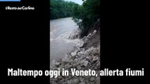 Maltempo oggi in Veneto, allerta fiumi