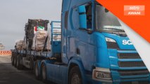 Lebih 569 tan metrik bantuan kemanusiaan tiba di Gaza
