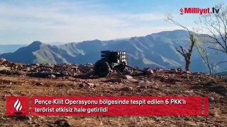 MSB duyurdu! 6 PKK'lı teröristi etkisiz hale getirdi