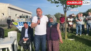 CHP Milletvekili Bakırlıoğlu, Gördes'teki maden genişletmesine karşı eyleme katıldı