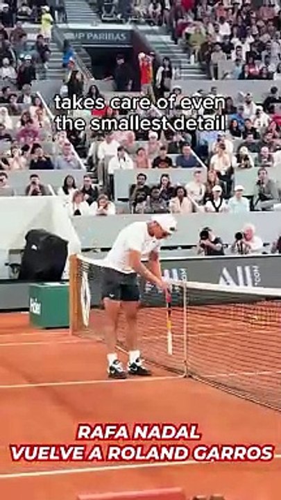 Rafa Nadal vuelve a Roland Garros: imposible no emocionarse