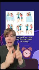 Le sommeil en couple : la position de chacun en dit long sur votre relation 