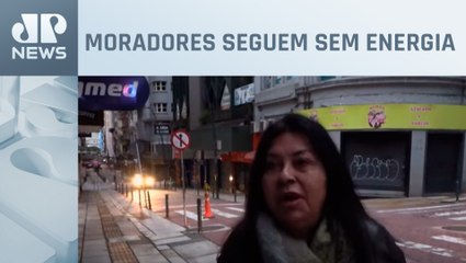 Nível da água diminui em Porto Alegre (RS)
