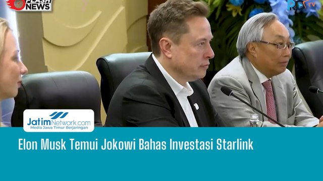 Elon Musk Temui Jokowi Bahas Investasi Starlink
