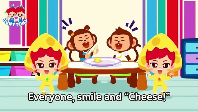 Cheese Choco-Chocolate Cheese vs.Chocolate Lets Sing Along Best Songs for Kids JunyTony